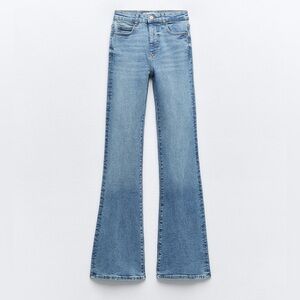 Zara High Wasted Flare Jeans